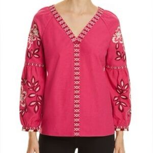 NWOT Tory Burch Embroidered Top